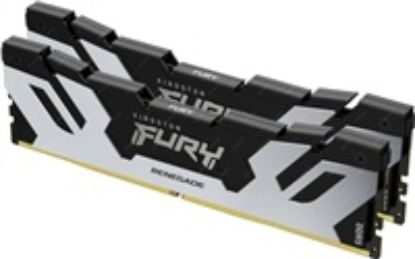 Obrázek KINGSTON DIMM DDR5 96 GB (Kit of 2) 6000MT/ s CL32 FURY Renegade Silver XMP