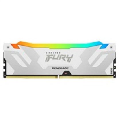Obrázek KINGSTON DIMM DDR5 16 GB 8000MT/ s CL38 FURY Renegade RGB White XMP