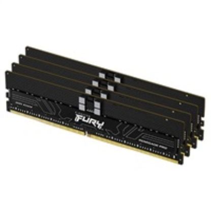 Obrázek KINGSTON DIMM DDR5 64 GB(Kit of 4) 5600MT/ s ECC Reg FURY Renegade Pro EXPO