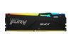 Obrázek KINGSTON DIMM DDR5 32 GB 6400MT/ s CL32 Non- ECC FURY Beast RGB EXPO, Černá