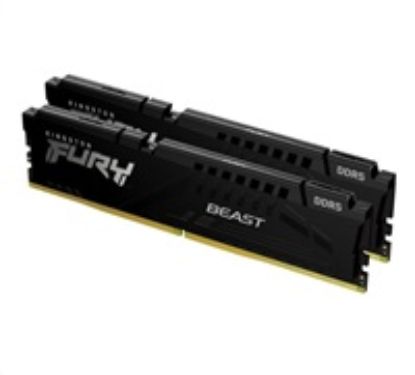Obrázek KINGSTON DIMM DDR5 32 GB (Kit of 2) 6000MT/ s CL36 FURY Beast Černá EXPO