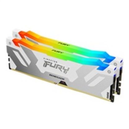 Obrázek KINGSTON DIMM DDR5 48 GB(Kit of 2) 8000MT/ s CL38 FURY Renegade RGB White