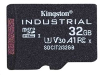 Obrázek Kingston MicroSDHC karta 32 GB Industrial C10 A1 pSLC Card Single Pack