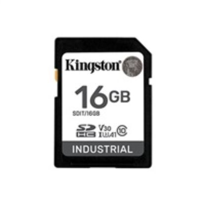 Obrázek Kingston SDHC karta 16 GB Industrial pSLC