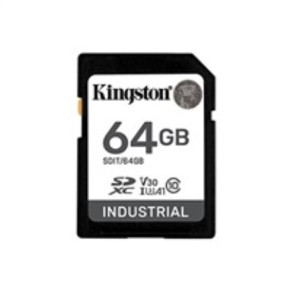 Obrázek Kingston SDXC karta 64 GB Industrial pSLC