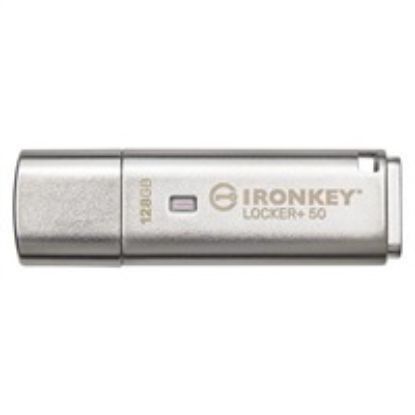 Obrázek Kingston Flash Disk IronKey 256 GB IKLP50 IronKey Locker+ 50 AES USB, w/ 256bit Encryption