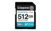 Obrázek Kingston SDXC karta 512 GB Canvas Go! Plus, R: 200/ W: 160MB/ s, Class 10, UHS- I, U3, V30