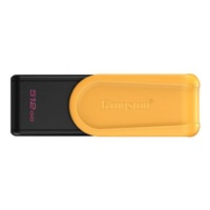 Obrázek Kingston Flash Disk 512 GB USB3.2 Gen 1 DataTraveler Exodia S (Black + Yellow)