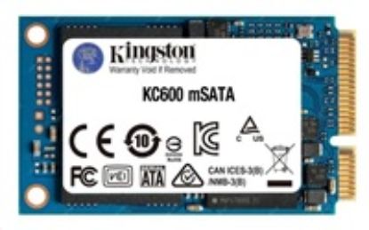 Obrázek Kingston SSD 1 TB (1024 GB) KC600 SATA3 mSATA (R: 550, W: 500MB/ s)