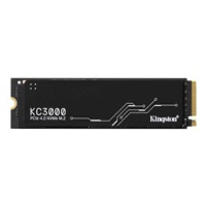 Obrázek Kingston SSD 4 TB (4096 GB) KC3000 M.2 2280 NVMe™ PCIe Gen 4 (R 7000MB/ s; W 7000MB/ s)