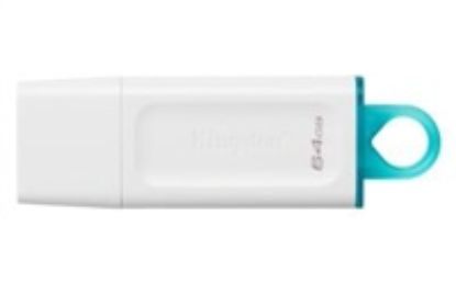 Obrázek Kingston Flash Disk 64 GB USB3.2 Gen 1 DataTraveler Exodia (White + Teal)