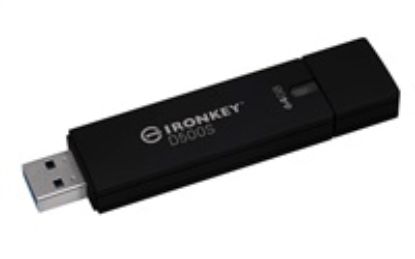 Obrázek Kingston Flash Disk IronKey 64 GB D300S, USB 3.2 Gen 1