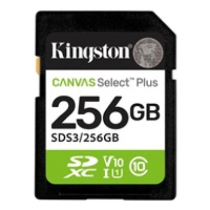 Obrázek Kingston SDXC karta 256 GB Canvas Select Plus, U1, V10, A1