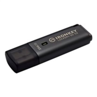 Obrázek Kingston Flash Disk 256 GB IronKey Locker Plus 50 G2, FIPS 197, AES- 256