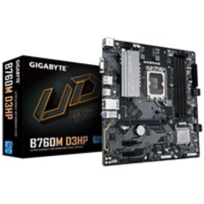 Obrázek GIGABYTE MB Sc LGA1700 B760M D3HP, Intel B760, 4xDDR5, 1xDP, 1xHDMI, 1xVGA, mATX