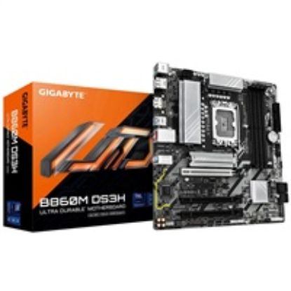Obrázek GIGABYTE MB Sc LGA1851 B860M DS3H, Intel B860, 4xDDR5, 2xDP, 1xHDMI, mATX