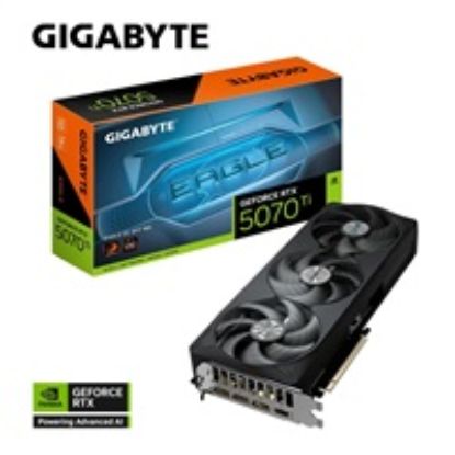 Obrázek GIGABYTE VGA NVIDIA GeForce RTX 5070 Ti EAGLE OC 16G, 16G GDDR7, 3xDP, 1xHDMI