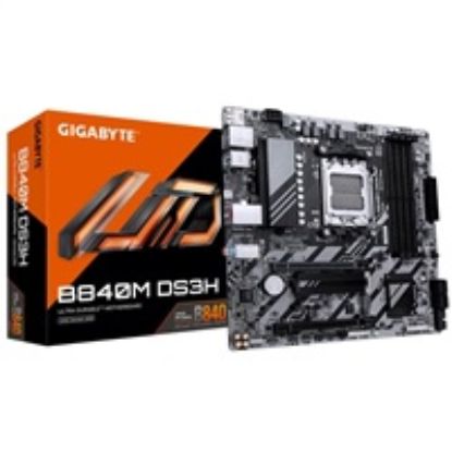 Obrázek GIGABYTE MB Sc AM5 B840M DS3H, AMD B840, 4xDDR5, 2xDP, 1xHDMI, mATX