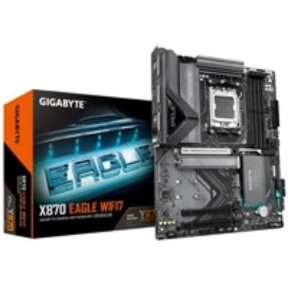 Obrázek GIGABYTE MB Sc AM5 X870 EAGLE WIFI7, AMD X870, 4xDDR5, 1xHDMI, 2xUSB4, WiFi