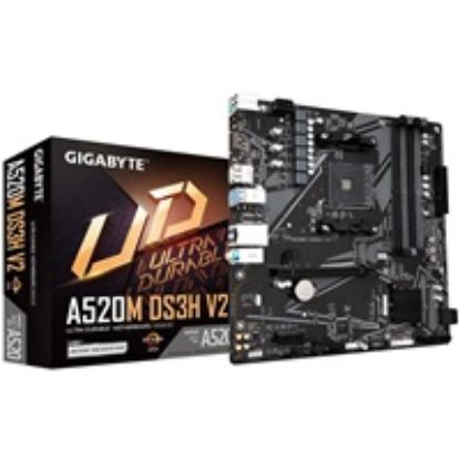 Obrázek GIGABYTE MB Sc AM4 A520M DS3H V2, AMD A520, 4xDDR4, 1xHDMI, 1xDP, mATX