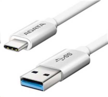 Obrázek ADATA USB- C TO 3.1 A kabel, 100cm, hliníkový