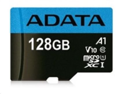 Obrázek ADATA MicroSDXC karta 128 GB Premier UHS- I Class 10 + adaptér