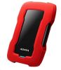 Obrázek ADATA Externí HDD 1 TB 2, 5" USB 3.1 HD330, RED COLOR BOX, červený (gumový, nárazu odolný)