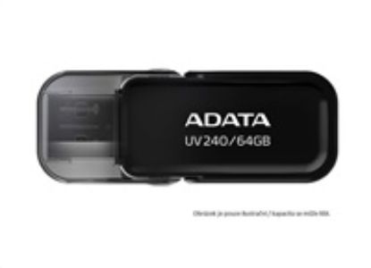 Obrázek ADATA Flash Disk 32 GB USB 2.0 Dash Drive UV240, Black
