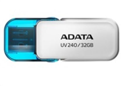 Obrázek ADATA Flash Disk 32 GB UV240, USB 2.0 Dash Drive, bílá