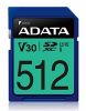 Obrázek ADATA SDXC karta 512 GB Premier Pro UHS- I U3 Class 10 (R: 95/ W: 60 MB/ s)