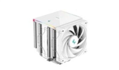 Obrázek DEEPCOOL CPU Chladič AK620 DIGITAL SE WH, ARGB, 2 x 120mm, LGA1851, AM5, bílá