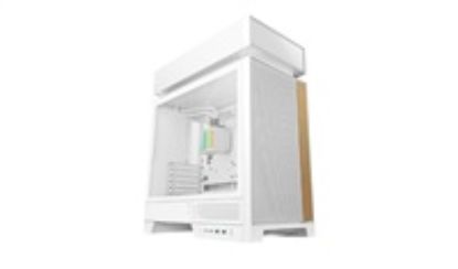 Obrázek DEEPCOOL Case CL6600 WH, ATX, Průhledná bočnice, vodní chlazení, bílá