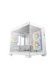 Obrázek DEEPCOOL Case CG330 3F, mATX, Průhledná bočnice, 3 x 120mm ARGB Fan, bílá