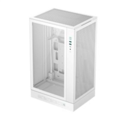 Obrázek DEEPCOOL Case CH270 PLUS, mATX, Průhledná bočnice, bílá