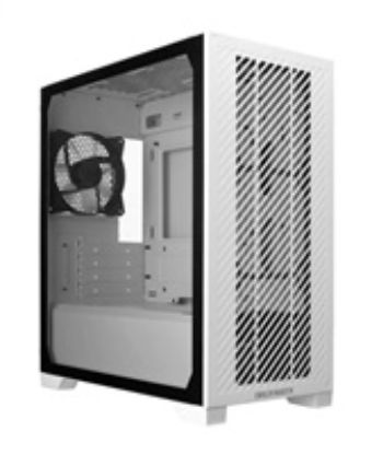 Obrázek Cooler Master case Elite 301 Lite, mATX, Průhledná bočnice, 1x 120mm Fan, Bílá