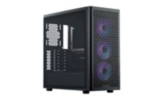 Obrázek Cooler Master case Elite 502, Průhledná bočnice, ATX, 3x 120mm ARGB Fan, černá