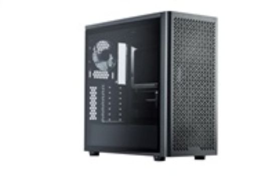 Obrázek Cooler Master case Elite 502 Lite, Průhledná bočnice, ATX, 1x 120mm Fan, černá