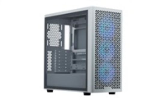 Obrázek Cooler Master case Elite 502 White, Průhledná bočnice, ATX, 3x 120mm ARGB Fan, bílá