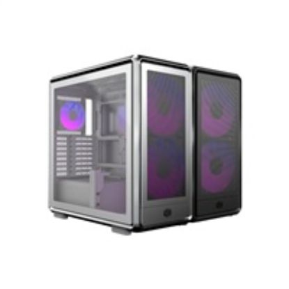 Obrázek Cooler Master case MasterFrame 600 Mesh Black ARGB, Průhledná bočnice, ATX, 2x 200mm ARGB Fan, 1x 120mm ARGB Fan, Černá