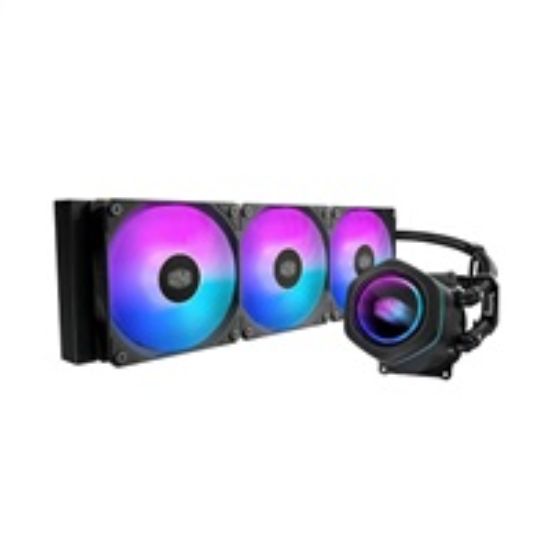 Obrázek Cooler Master vodní chladič MasterLiquid Core Nex 360, 3 x 120mm, LGA1851, AM5, černá