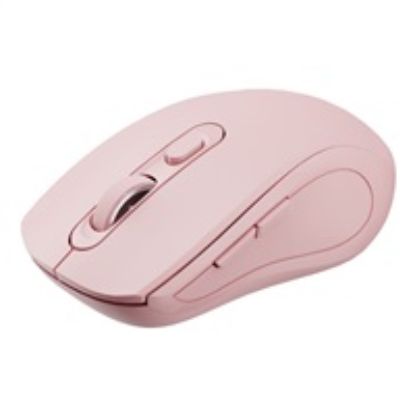 Obrázek C- TECH myš Dual mode WLM- 12PK, bezdrátová, 1600DP I, 6 tlačítek, růžová, USB nano receiver