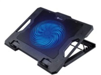 Obrázek C- TECH chladící podložka pod NTB CLP- S100, Až 17", 1x 140mm, 2x USB, modré podsvícení