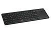 Obrázek C- TECH klávesnice WLTK- 01, bezdrátová s touchpadem, černá, USB