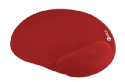 Obrázek C- TECH Podložka pod myš gelová MPG- 03, červená, 240 x 220mm