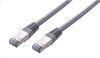 Obrázek C- TECH kabel patchcord Cat5e, FTP, šedý, 0, 25m