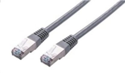 Obrázek C- TECH kabel patchcord Cat5e, FTP, šedý, 0, 5m