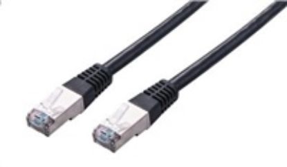 Obrázek C- TECH kabel patchcord Cat5e, FTP, černý, 2m