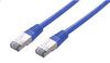 Obrázek C- TECH kabel patchcord Cat5e, FTP, modrý, 0, 25m
