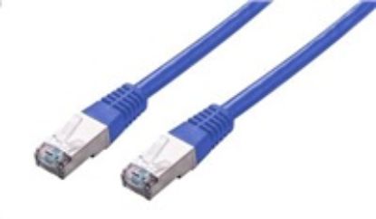 Obrázek C- TECH kabel patchcord Cat5e, FTP, modrý, 2m