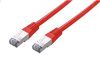 Obrázek C- TECH kabel patchcord Cat5e, FTP, červený, 0, 25m